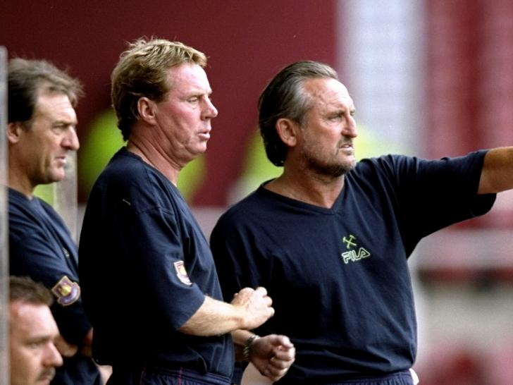 Unfinished business . . . Harry Redknapp in his West Ham days